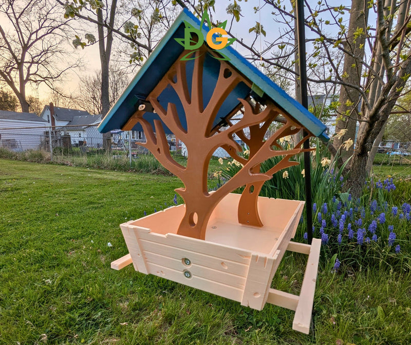 Unique Bird Feeders & Garden Decor, 3D Printed
