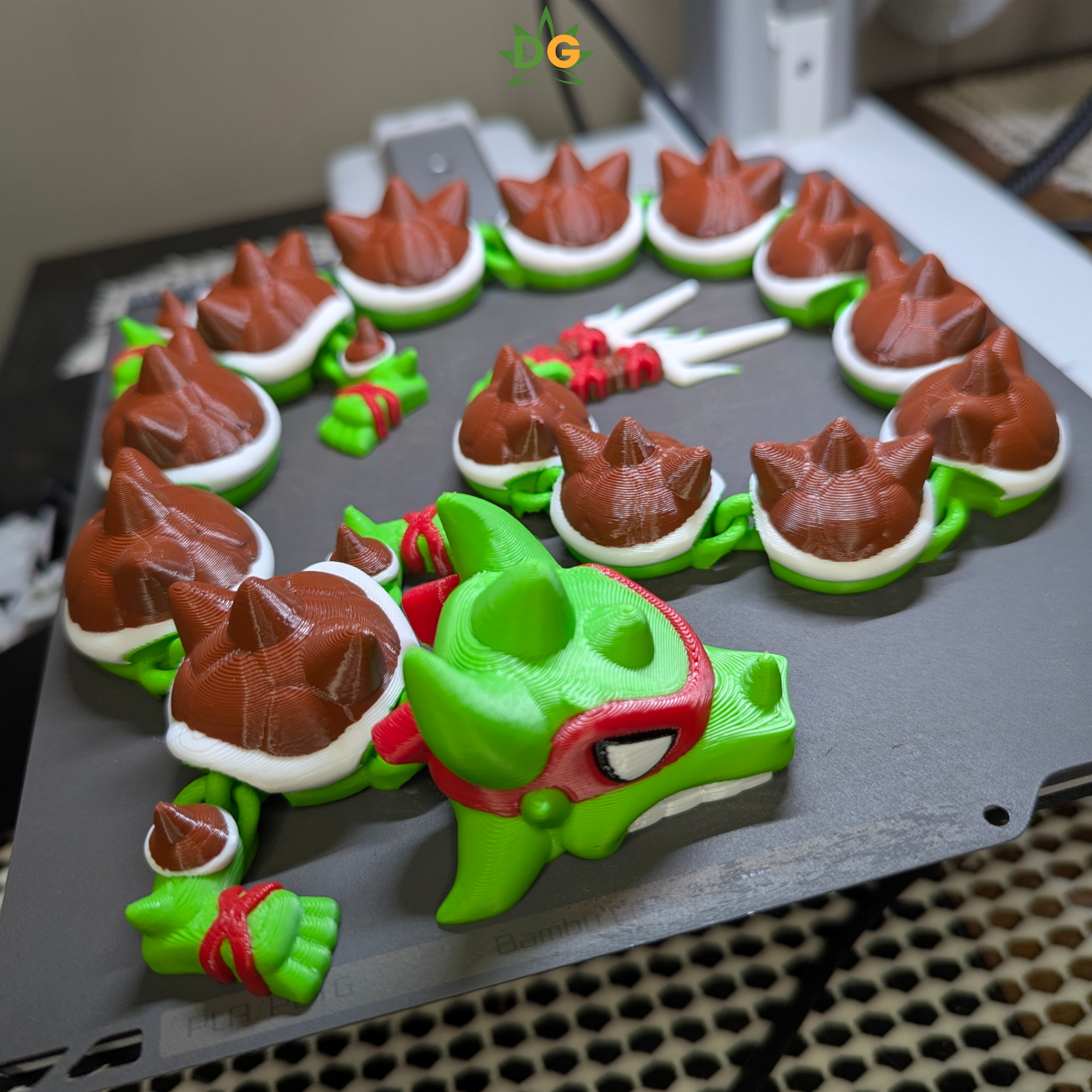 Ninja Dragon Turtle | 3D Printed Retro Gamer Collectible