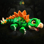 Baby Stegosaurus Articulated Figurine