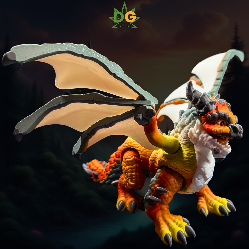 Articulated Elemental Dragon