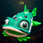 Articulated Catfish Figure
