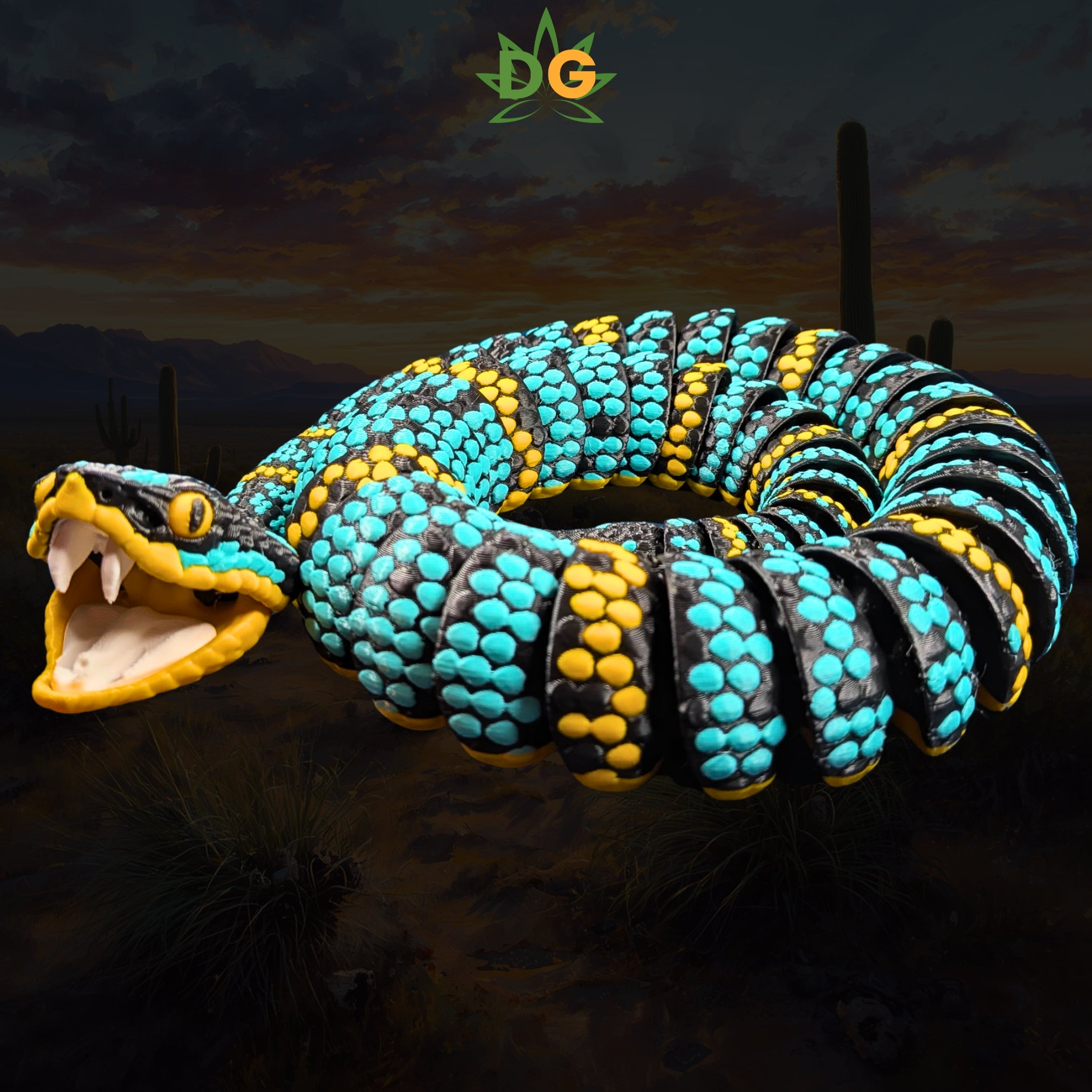 Wagler's Pit Viper Flexi Snake
