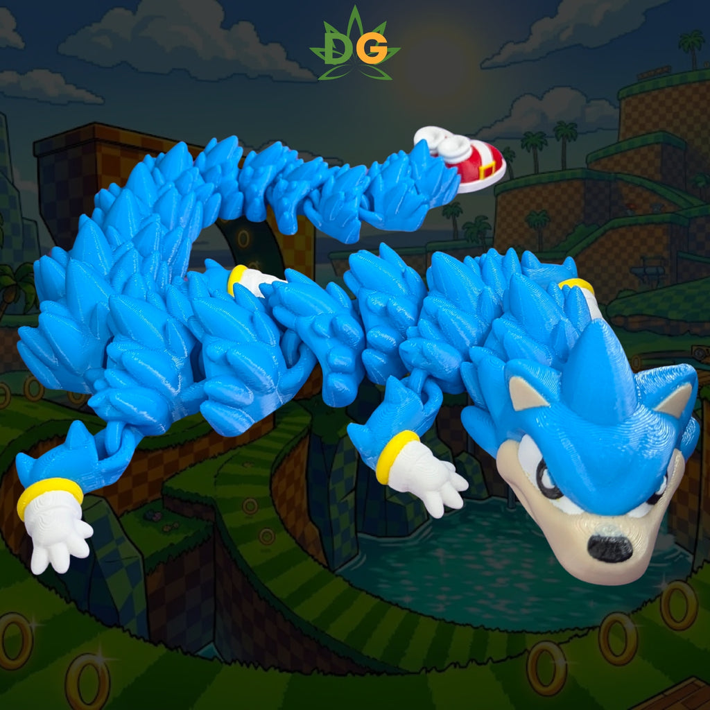 Speedy Hedgehog Dragon Flexi
