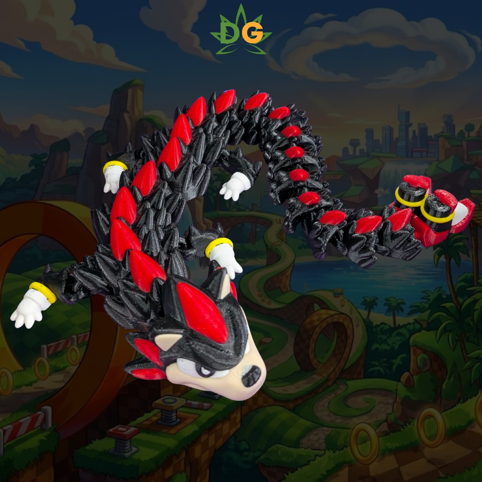 Speedy Hedgehog Dragon Flexi