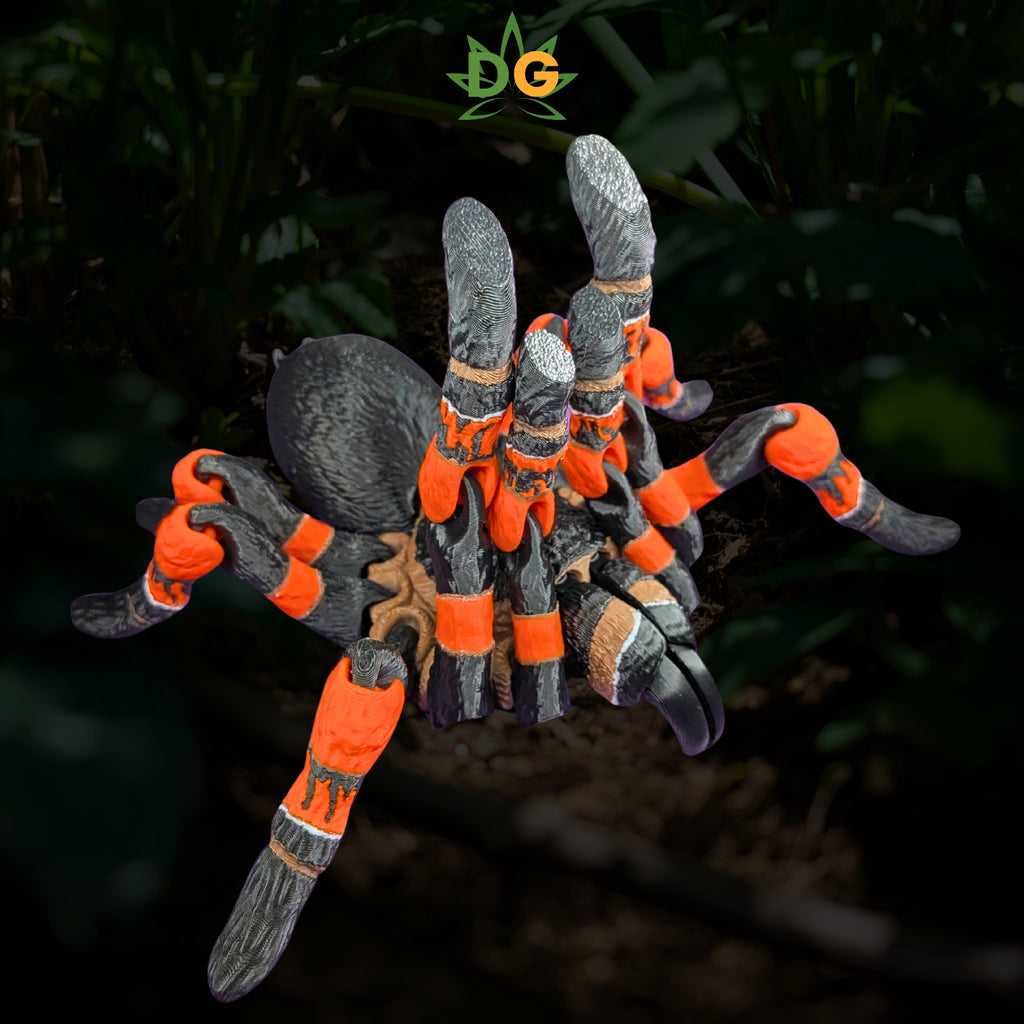 Mexican Red Knee Tarantula 3D Printed Spider