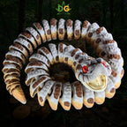 Hognose Snake Flexi, Articulated Reptile with Glass Eyes