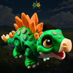 Baby Stegosaurus Articulated Figurine