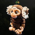 Articulated Marmoset Monkey Figurine