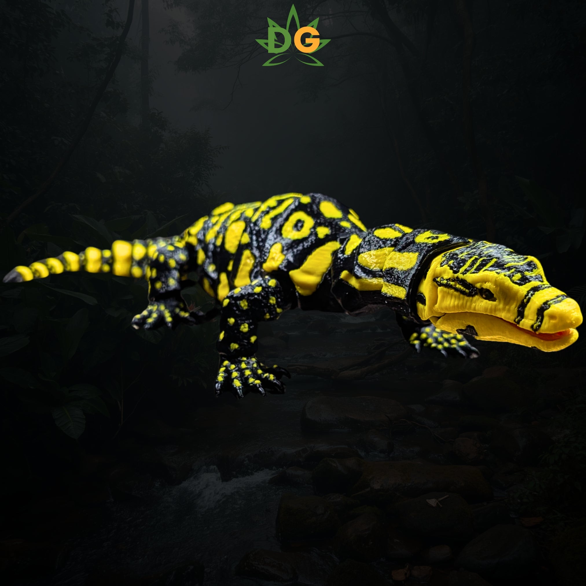 Articulated Water Monitor Lizard Flexi