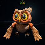 Articulated 3D Printed Owl