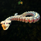 Gaboon Viper Snake Flexi with Glass Eyes