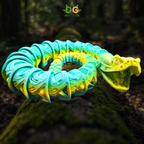Color Shift Rattlesnake Flexi - Teal to Yellow to Green