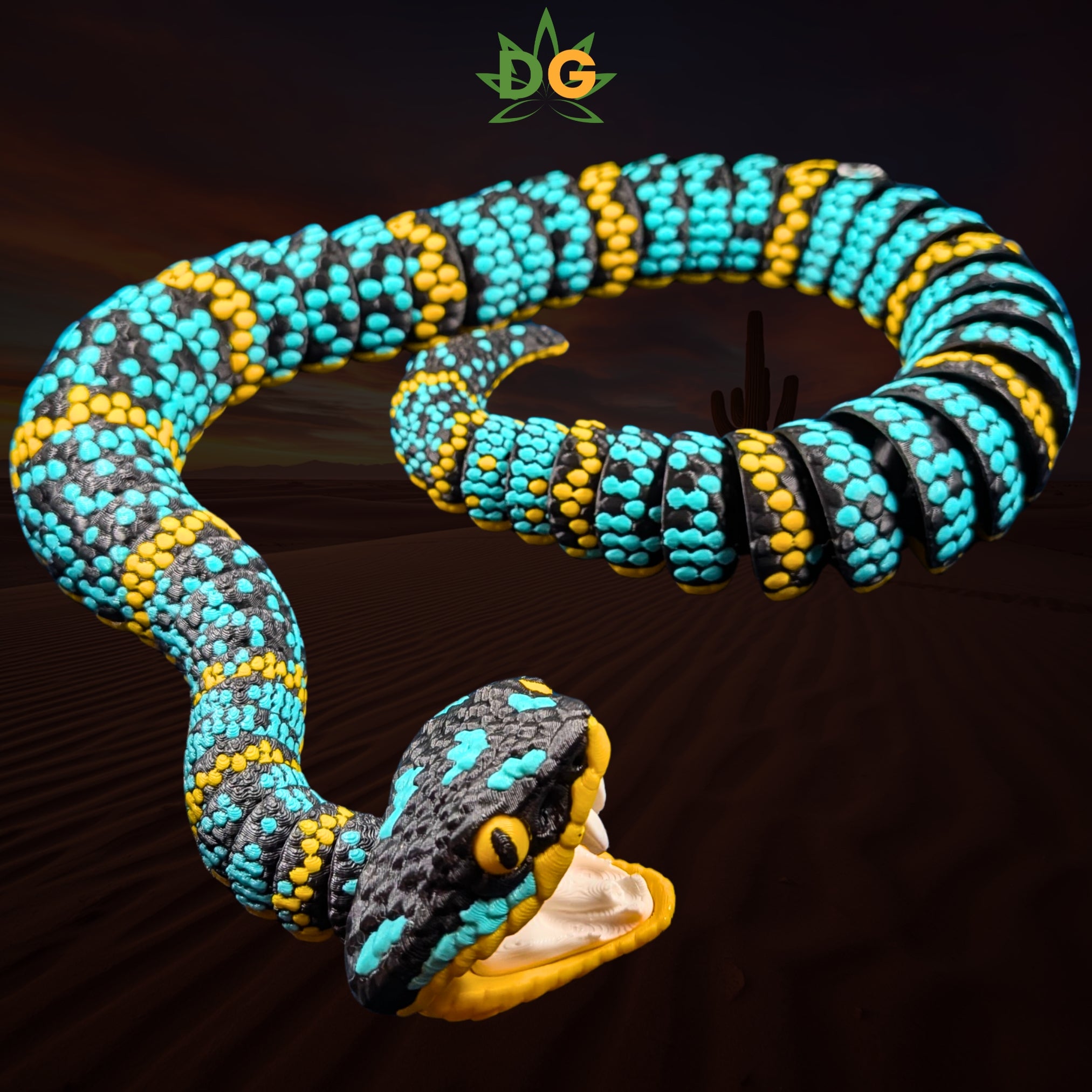 Wagler's Pit Viper Flexi Snake