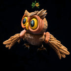 Articulated 3D Printed Owl
