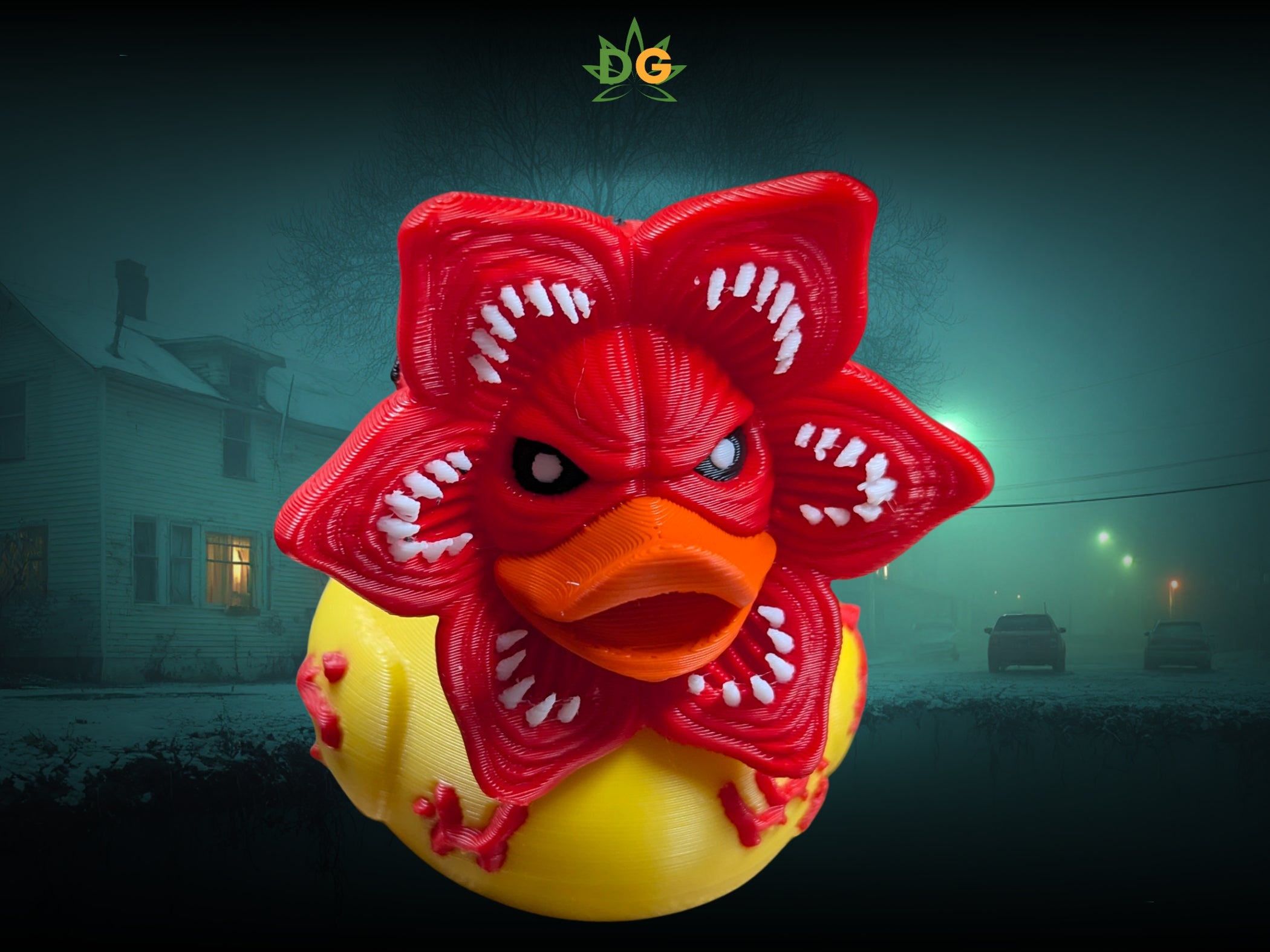 Demogorgon Jeep Ducky | Upside Down Jeep Companion