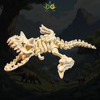 XL Carnotaurus Skeleton Figure