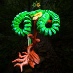 Green Tree Python Flexi with Glass Eyes