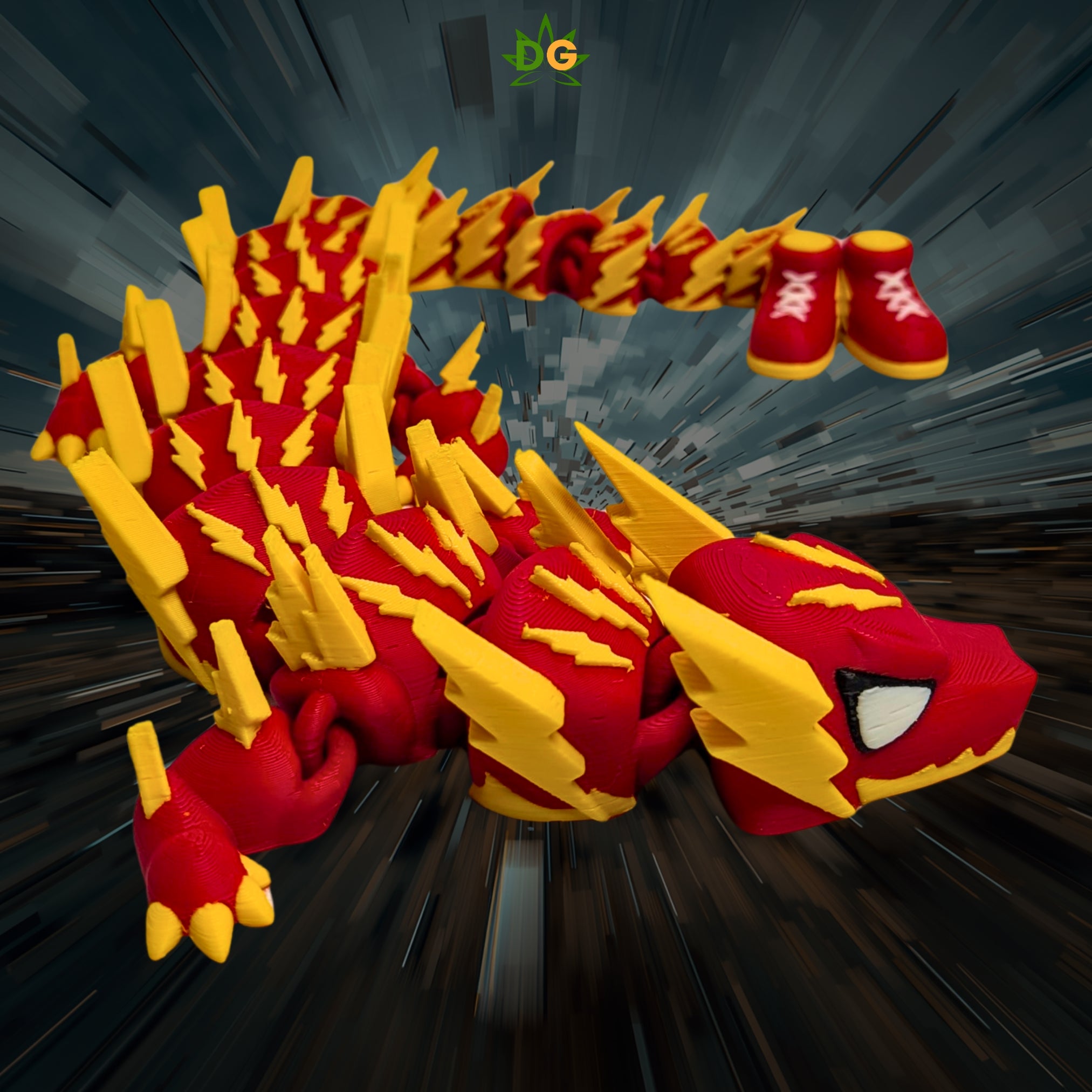 Fast AF Articulated Dragon Flexi