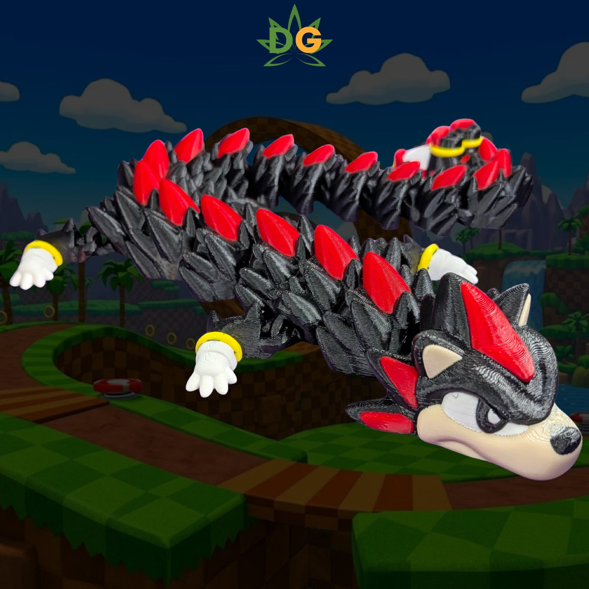 Speedy Hedgehog Dragon Flexi