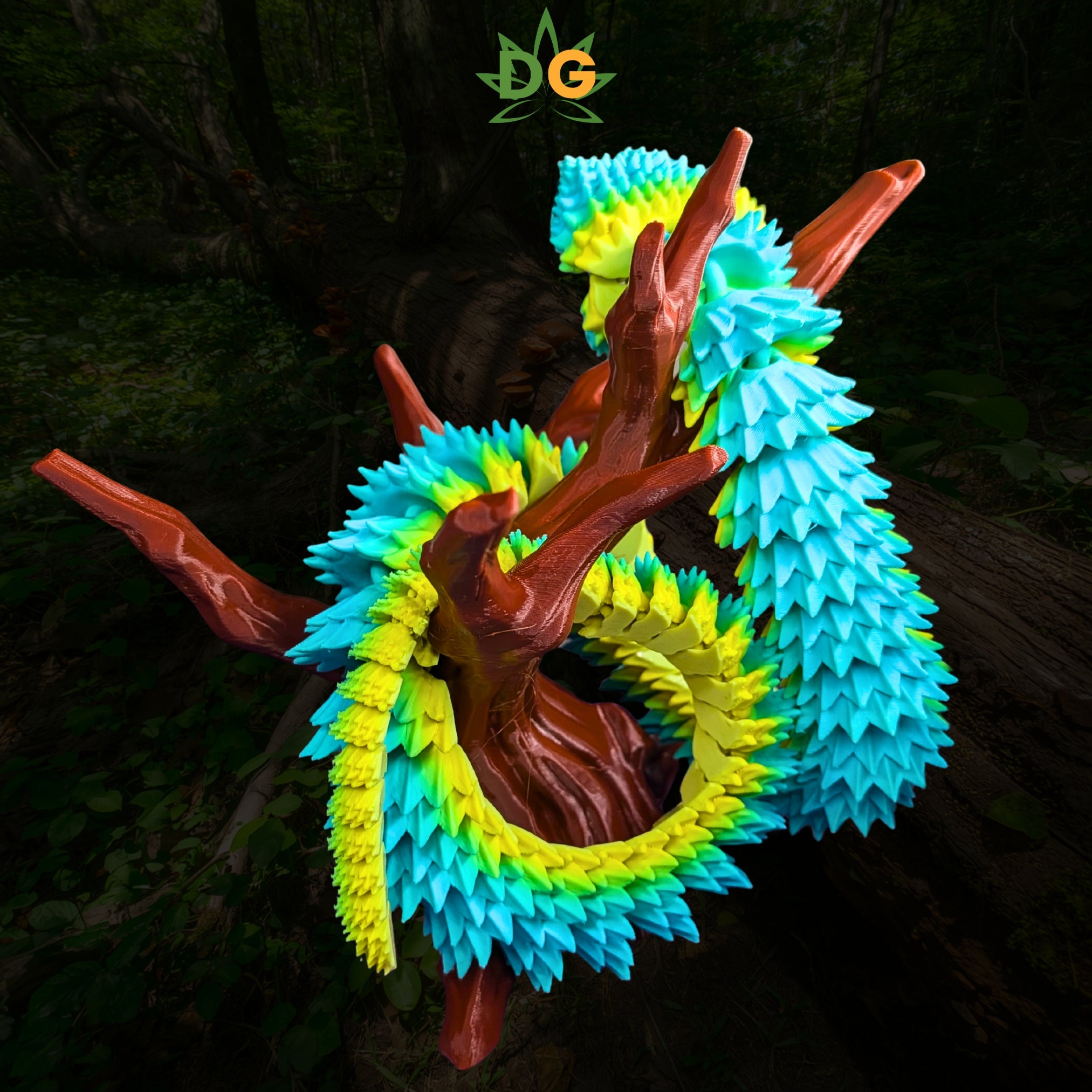 Bush Viper Snake with Glass Eyes