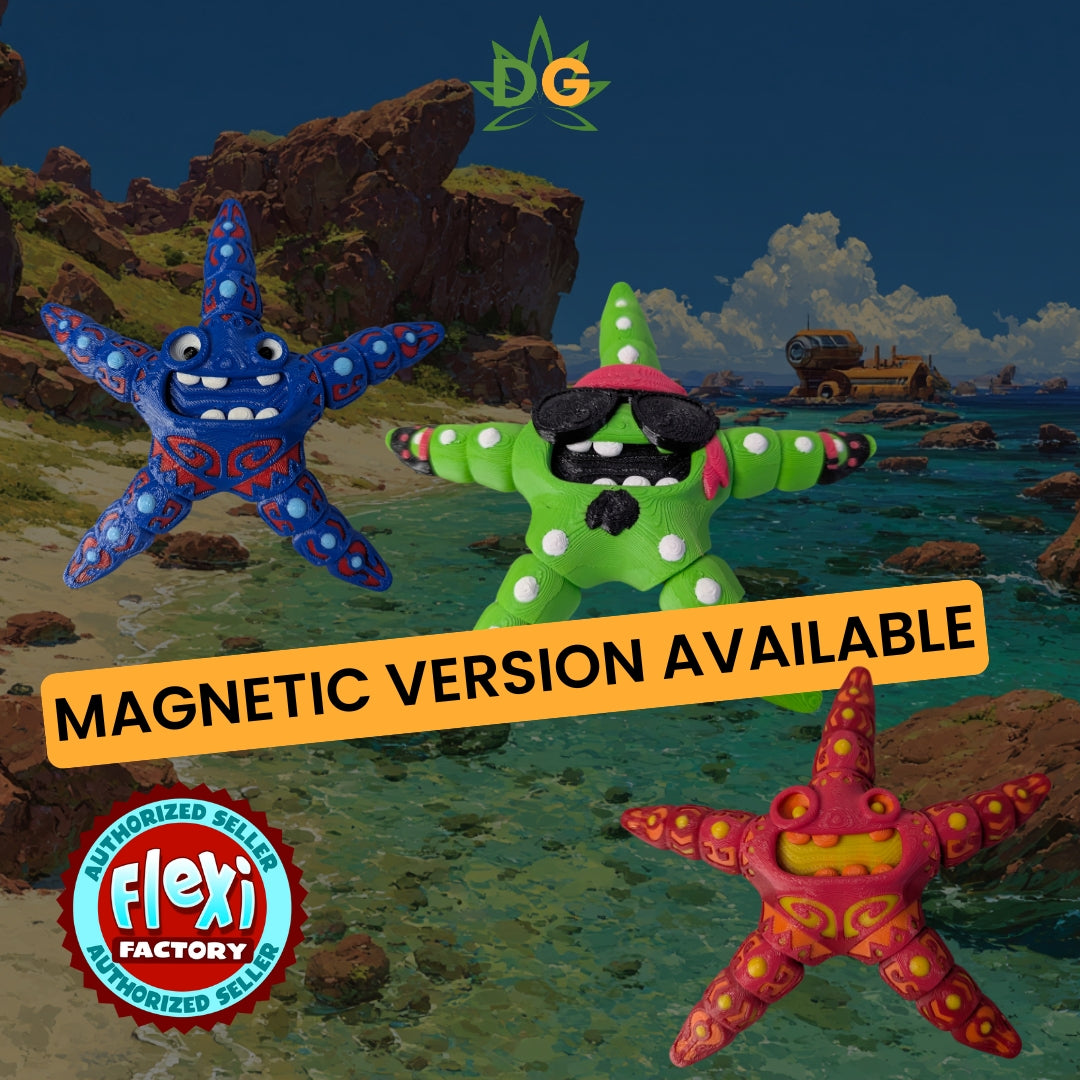 Flexi Starfish | Multiple Colors