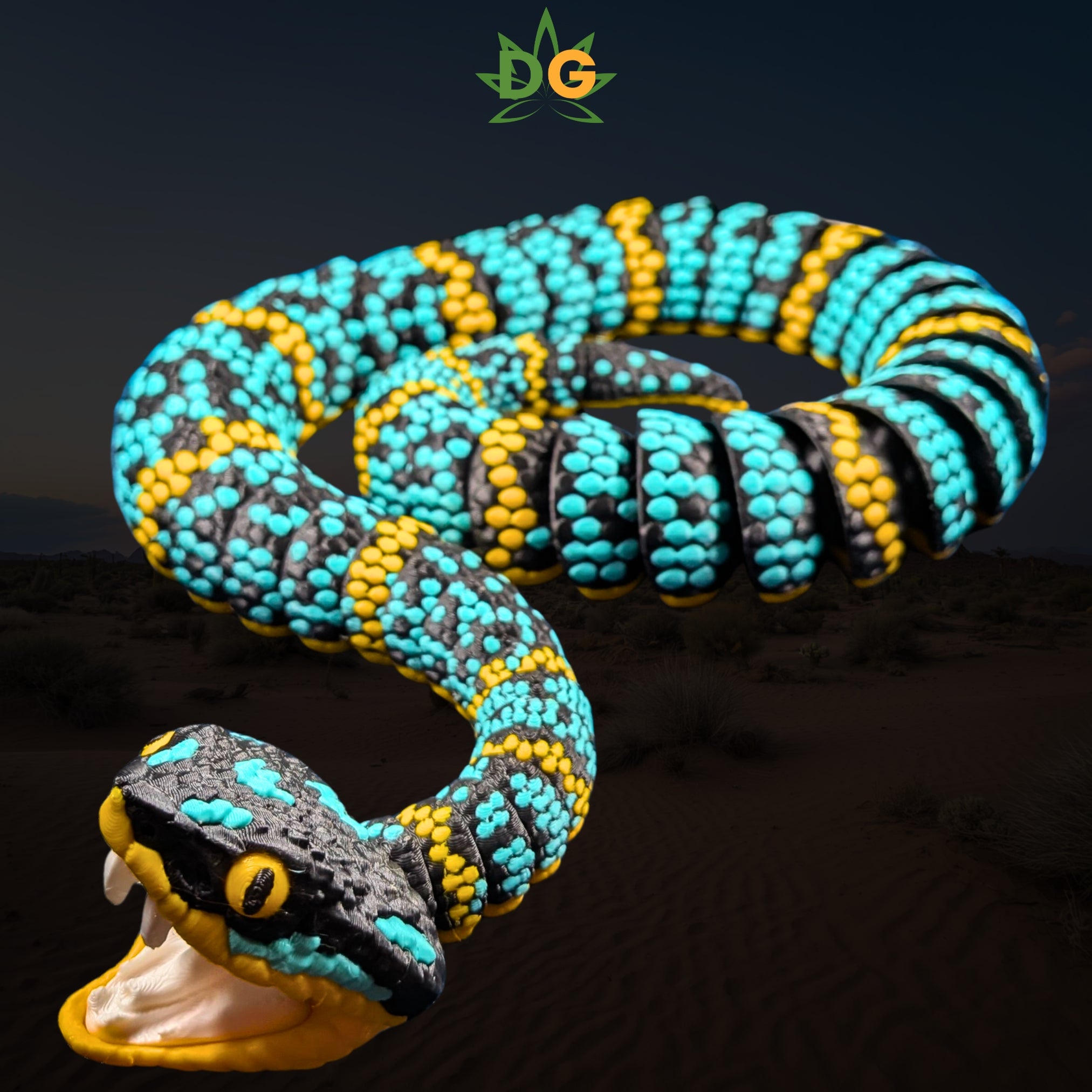 Wagler's Pit Viper Flexi Snake