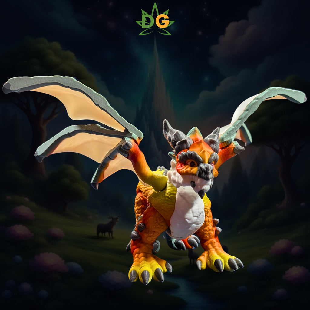 Articulated Elemental Dragon