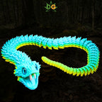 Bush Viper Snake with Glass Eyes