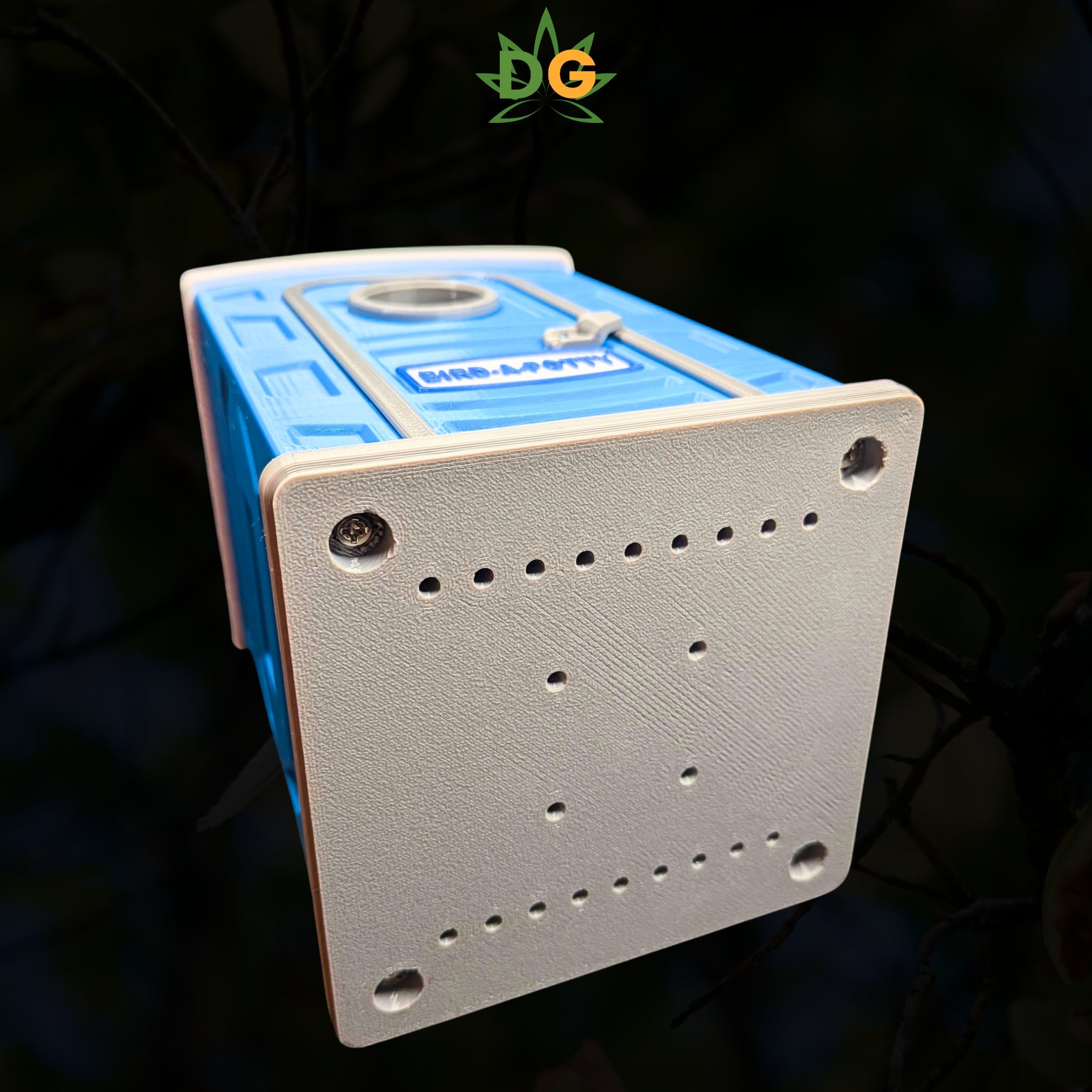 Bird-a-Potty - The Ultimate Porta-Potty Birdhouse | Post Mount Included