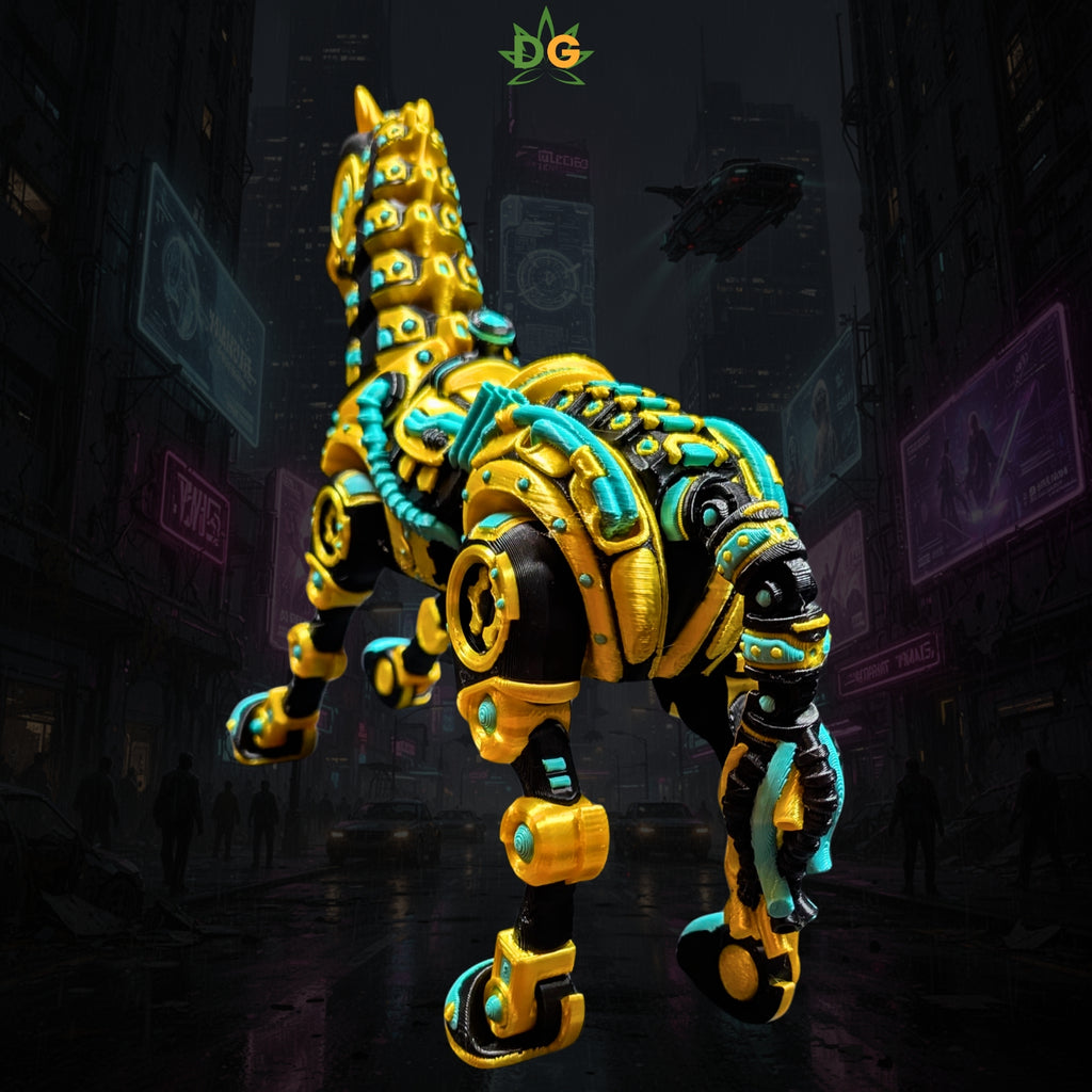 Cyber Horse Flexi | Articulated Mecha Steed