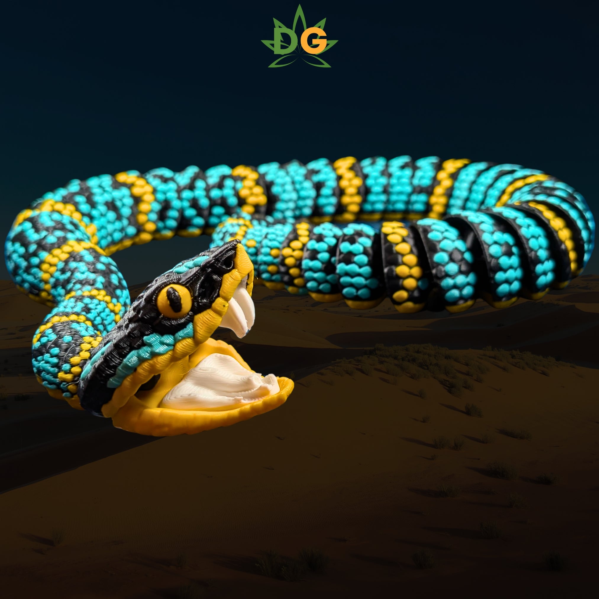 Wagler's Pit Viper Flexi Snake