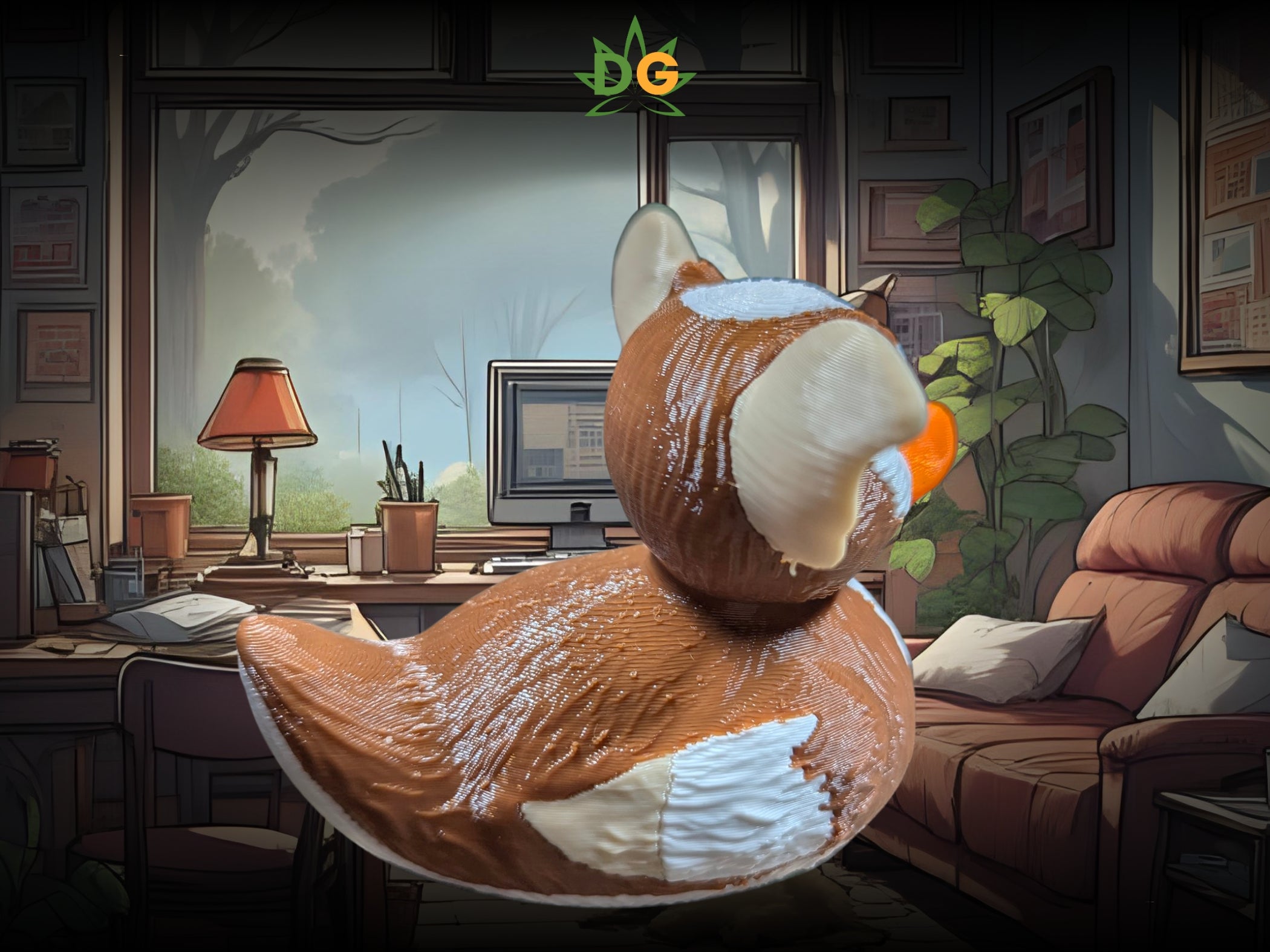 Mogwai Ducky | Don't get him wet! | Jeep Dashboard buddy