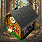 Modern Up north Cottage Birdhouse: Cottage Style, Strong & Weatherproof, Easy Mounting Home Décor for Birds, Garden Art, Outdoor Ornament