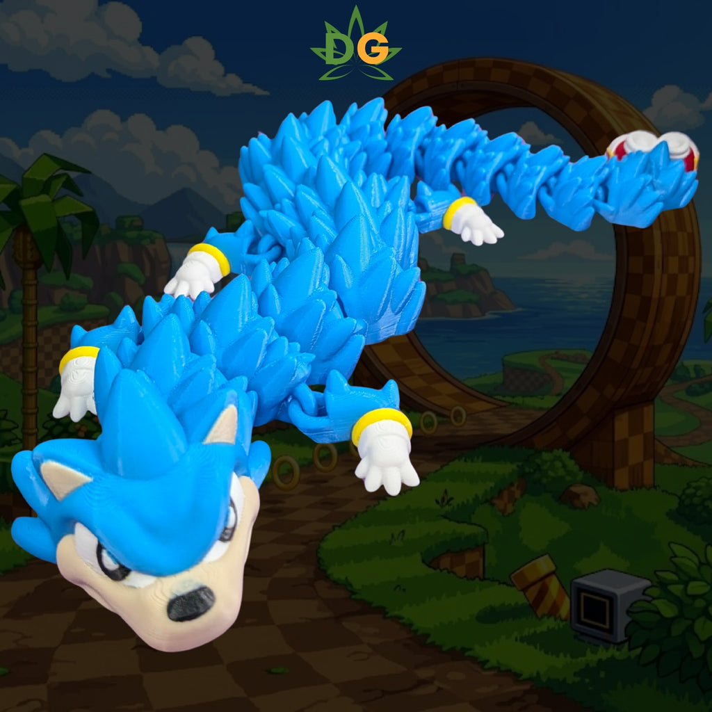 Speedy Hedgehog Dragon Flexi