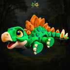 Baby Stegosaurus Articulated Figurine