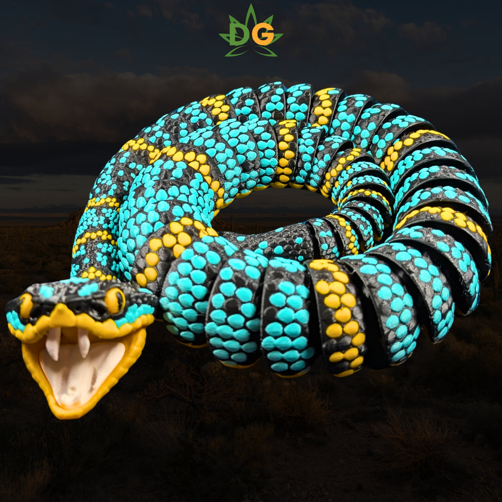 Wagler's Pit Viper Flexi Snake