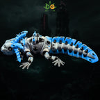 Articulated Mecha Axolotl Figurine