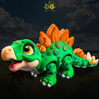 Baby Stegosaurus Articulated Figurine
