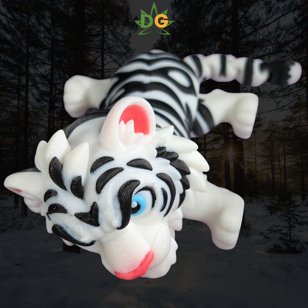 Tiger Flexi, Articulated Big Cat Desk Decor