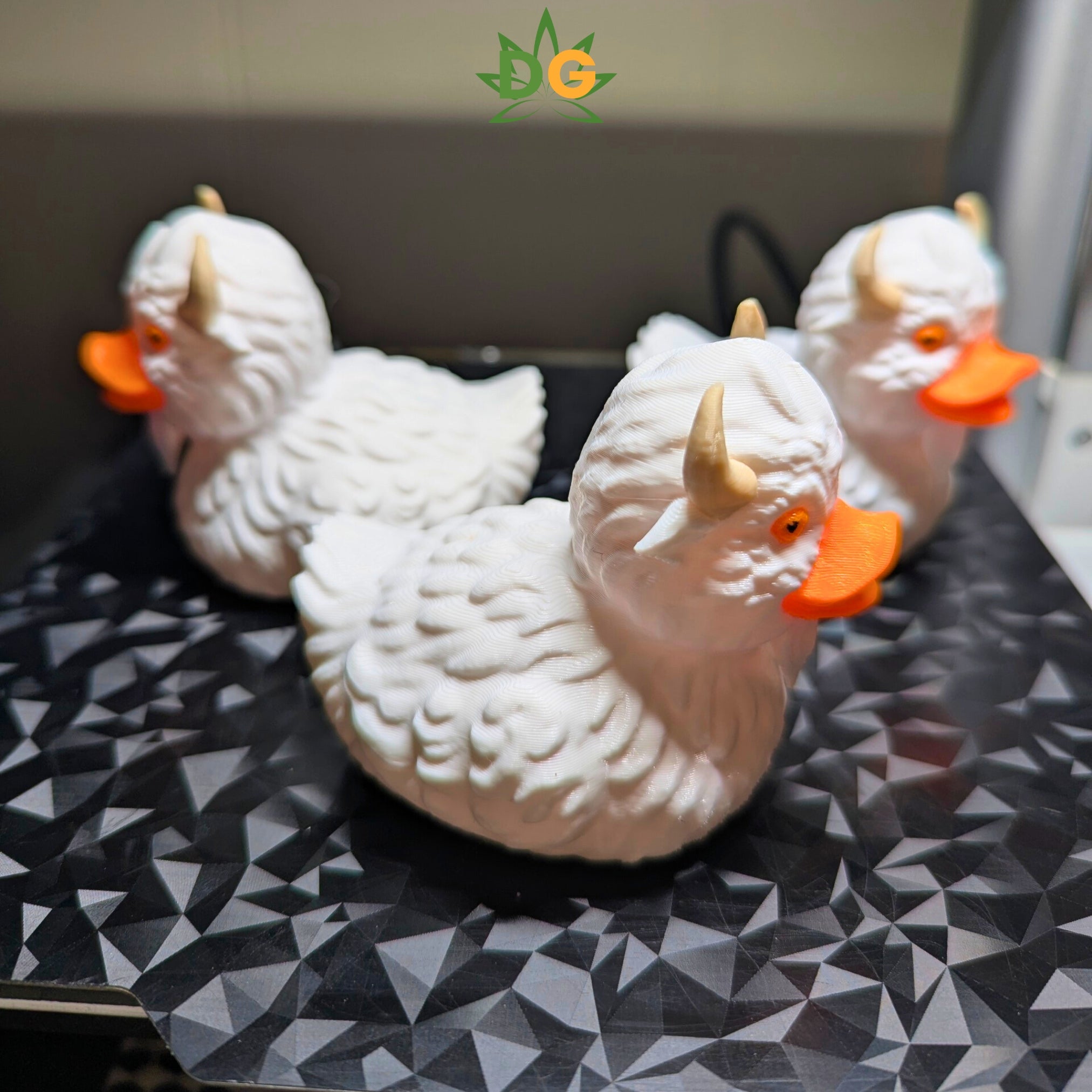 Albino Buffalo Duck | Limited Edition Dashboard Buddy