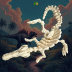 XL Articulated Spinosaurus Skeleton Figurine