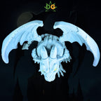 Articulated Gargoyle Figure with Posable Wings and Tail, 3D Printed