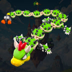 Final Castle Boss Flexi Dragon - Articulated 3D Printed Retro Gaming Beast