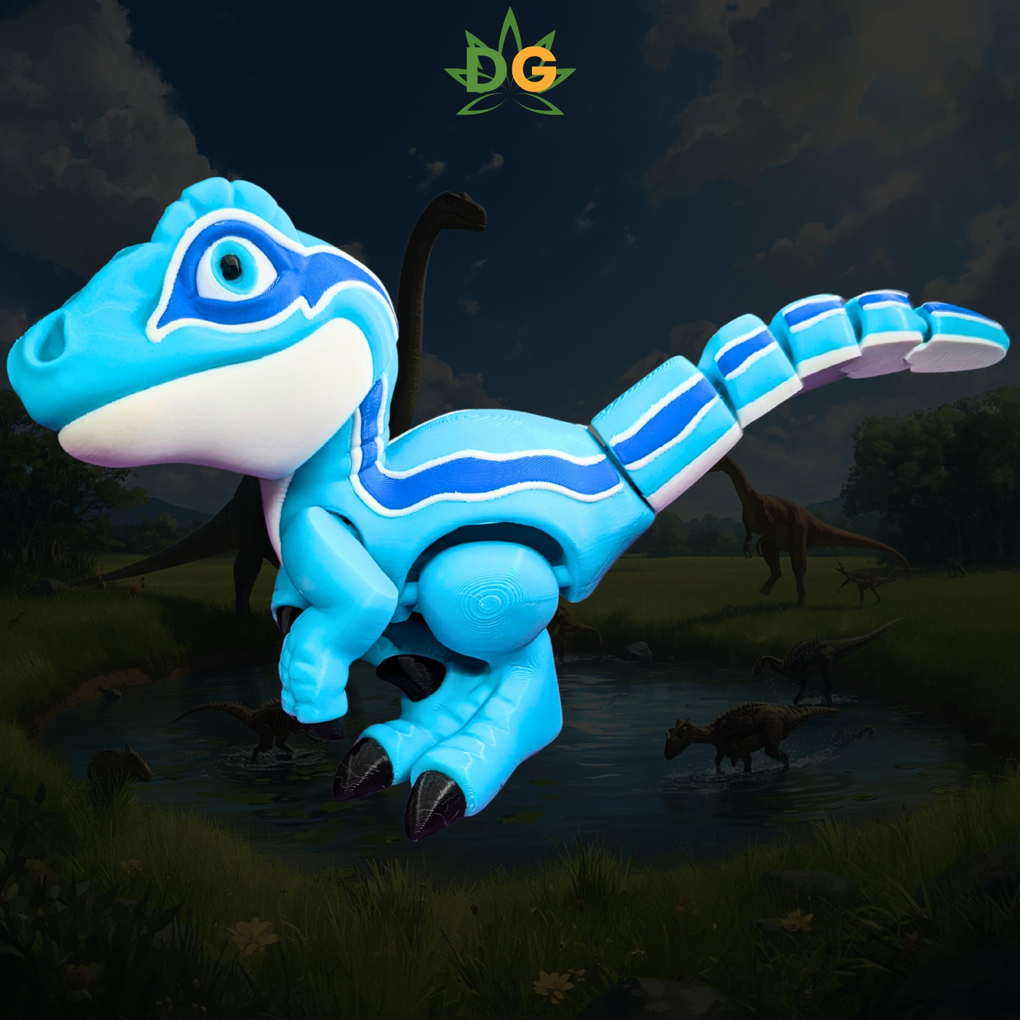 Baby Velociraptor Flexi