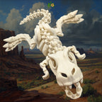 XL T-Rex Skeleton Flexi Articulated Figurine 3D Printed