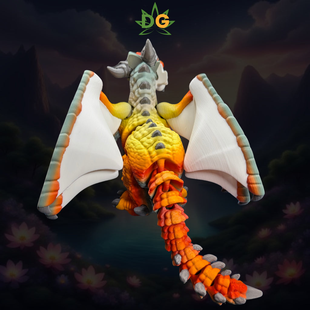 Articulated Elemental Dragon