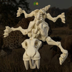 XL Flexi Skeleton Saber Tooth Tiger Figurine Desk Accessory 3D Printed