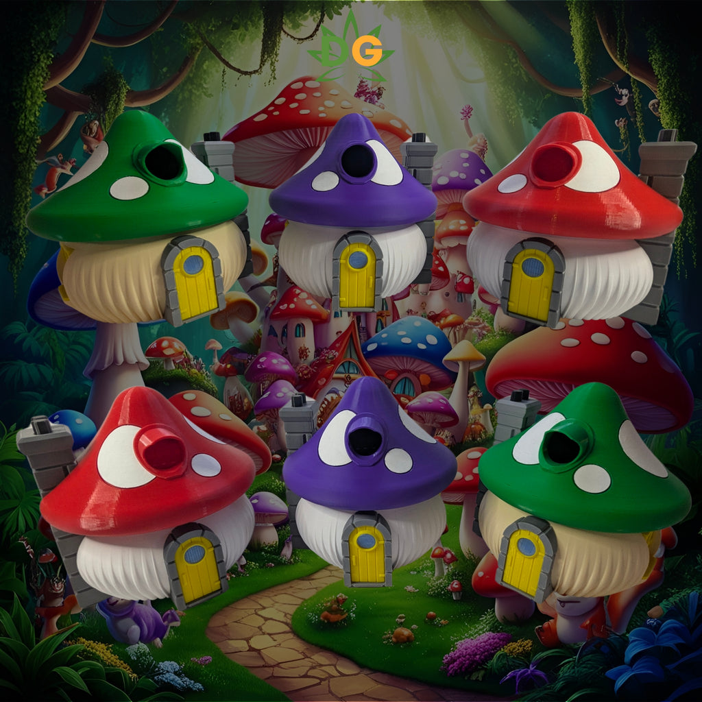 Enchanted Mushroom Birdhouse: A Novel Avian Dwelling