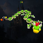 Final Castle Boss Flexi Dragon - Articulated 3D Printed Retro Gaming Beast