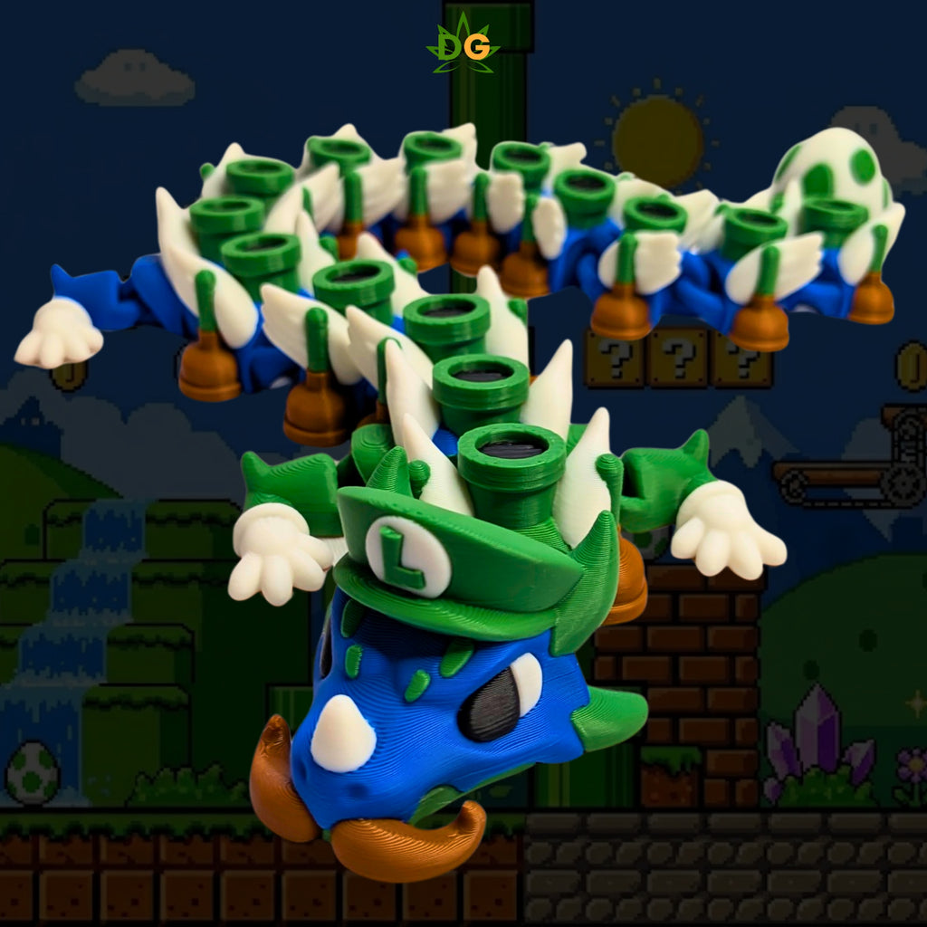 Plumber Dragon Articulated Fidget Figurine